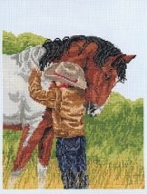 Набір для вишивання хрестиком "Horse//Кінь" Janlynn