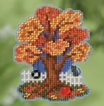Набір для вишивання "Fall Tree//Осіннє дерево" Mill Hill MH181824