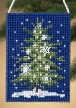 Набор для вышивания "Snowflake Tree//Елка со снежинками" Mill Hill MH160304