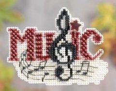 Набор для вышивания "Music//Музыка" Mill Hill MH181204