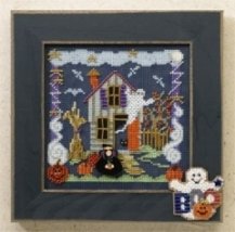 Набор для вышивания "Boo House//Дом с привидениями" Mill Hill MH146204
