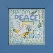 Набор для вышивания "World Peace//Мир во всем Мире" Mill Hill MH142304