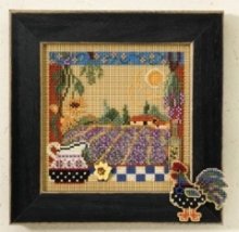 Набор для вышивания "Lavender Fields//Лавандовые поля" Mill Hill MH147203