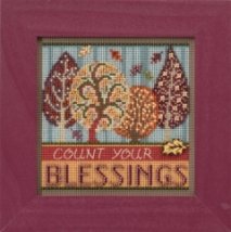 Набір для вишивання "Blessings//Blessings" Mill Hill MH141725