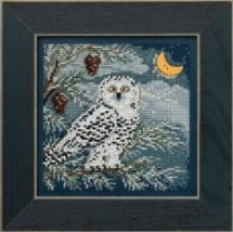 Набір для вишивання "Snowy Owl//Снігова сова" Mill Hill MH144304