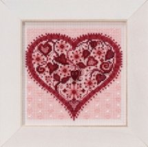 Набір для вишивання "Valentine Heart//Серце Валентинка" Mill Hill MH141912