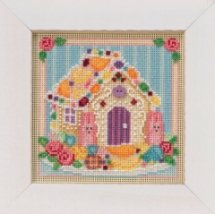 Набор для вышивания "Sugar Cookie House//Сахарный домик" Mill Hill MH141914