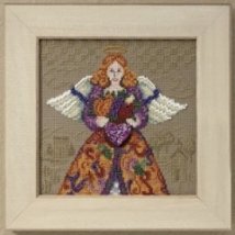 Набор для вышивания "Fall Angel//Осенний ангел" Mill Hill JS300103