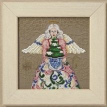 Набор для вышивания "Winter Angel//Зимний ангел" Mill Hill JS300104