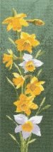 Набор для вышивания крестом "Нарцис//Daffodil" Heritage Crafts