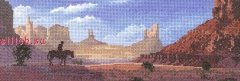 Схема для вышивания крестом "Долина монументов//Monument Valley" Heritage Crafts