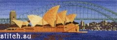 Схема для вышивания крестом "Сидней//Sydney" Heritage Crafts
