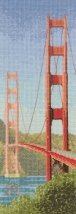 Схема для вышивания крестом "Мост Золотые Ворота//Golden Gate Bridge" Heritage Crafts
