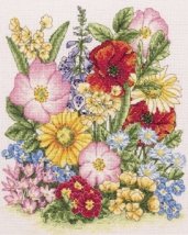Набор для вышивания "Луговые цветы (Meadow Flowers)" ANCHOR