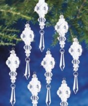 Набір для бісероплетіння "Frosted Crystal Dangler //Матовий кришталь" The Beadery