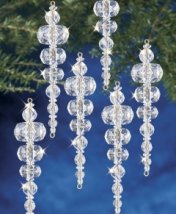 Набір для бісероплетіння "Faceted Elegance Icicle//Вишукана бурулька" The Beadery