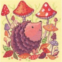 Набір для вишивання хрестиком "Їжачок//Hedgehog" Heritage Crafts