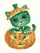 Схема для вишивання хрестиком "Хелловін//Halloween" Heritage Crafts