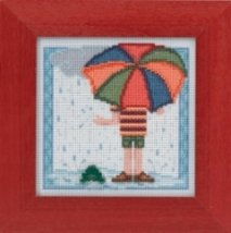 Набор для вышивания "Rainy Day//Дождливый день" Mill Hill MH144104