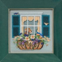 Набор для вышивания "Window Box//Оконный вазон" Mill Hill MH145104