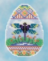 Набор для вышивания "Dragonfly Egg//Яйцо со стрекозой" Mill Hill MH181612