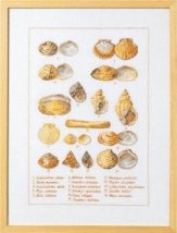 Набор для вышивания "Морські мушлі (Sea shells)" PERMIN
