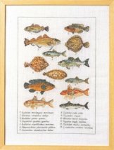 Набір для вишивання "Риби (Fish)" PERMIN