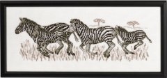 Набор для вышивания "Зебры (Zebra)" PERMIN