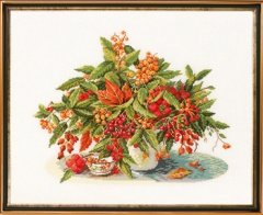 Набор для вышивания "Золотые ягоды (Golden berries)" Eva Rosenstand