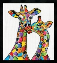 Набор для вышивания крестом "Giraffes//Жирафы" Design Works