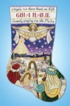 Набор для вышивания крестом "Angel Nativity//Рождественский ангел" Design Works