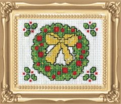 Набір для вишивання хрестиком "Wreath//Вінок" Design Works