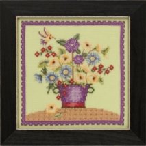 Набор для вышивания "Floral Bouquet//Цветочный букет" Mill Hill