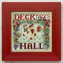 Набір для вишивання "Deck The Hall//Прикрасити Хол" Mill Hill