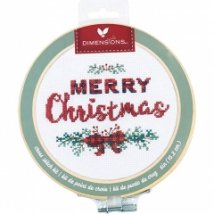 Набор для вышивания крестом "Merry Christmas//Счастливого Рождества" DIMENSIONS