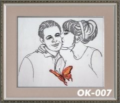 Набор для вышивания крестом "Окрилене Кохання" OK-007 Настуня