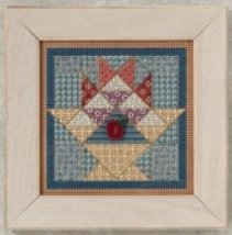 Набор для вышивания "Fruit Basket Quilt//Корзина фруктов" Mill Hill