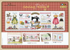 Схема ''Sewing Room//Швейне приміщення'' SODA Stitch