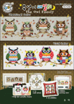 Схема ''The Owl Family//Совина сім'я'' SODA Stitch