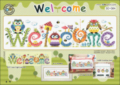 Схема ''Welcome//Ласкаво просимо'' SODA Stitch