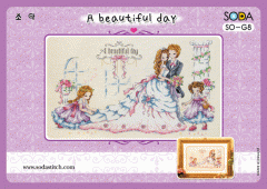 Набор для вышивания (AIDA 14) ''A beautiful day//Хороший день'' SODA Stitch