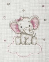 Набір для вишивання "Слоник дівчинка (Girl Elephant)" ANCHOR