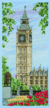 Набор для вышивания "Вестминстерские часы (Westminster Clock)" ANCHOR