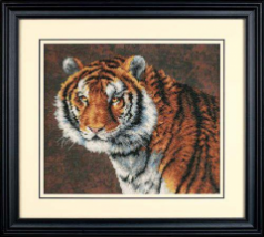 Набір для вишивання хрестиком "Тигр//Tiger" DIMENSIONS 03236