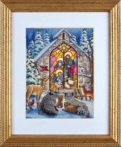 Набір для вишивання хрестиком "Святе Різдво//Holy Nativity" DIMENSIONS