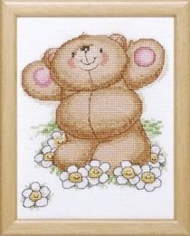 Набор для вышивания "Медвежёнок" Pako © Forever Friends Hallmark Cards PLC