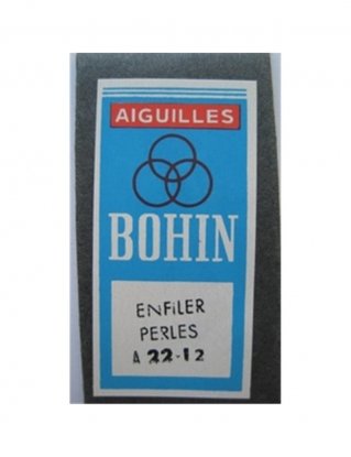 Beading №12 (25шт) Набір бісерних голок Bohin (Франція)
