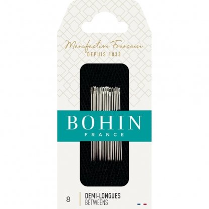 Betweens №8/12 (20шт) Набор игл для шитья Bohin (Франция)