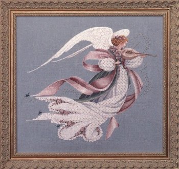 Схема "Angel of Spring//Ангел весни" Lavender & Lace