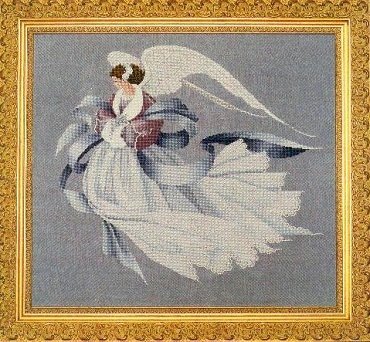 Схема "Angel of Winter//Ангел Зимы" Lavender & Lace